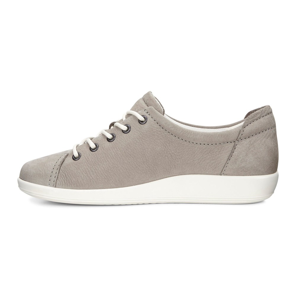 Tenis Mujer - ECCO Soft 2.0 Tie - Grises - IWP436201